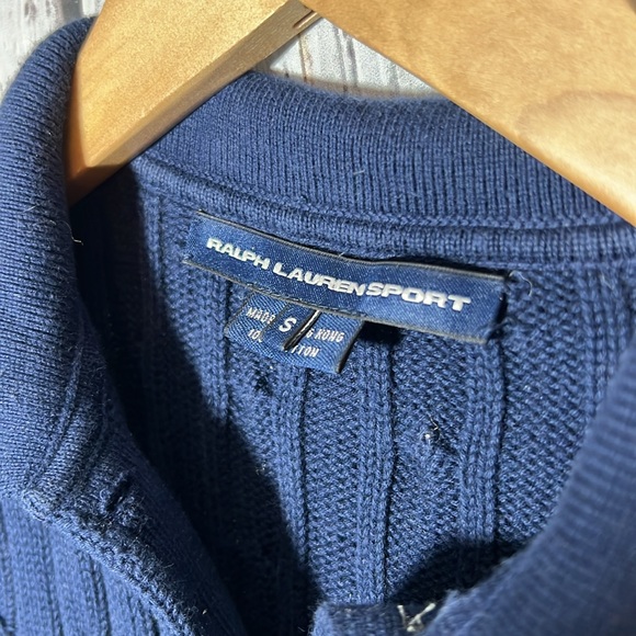 Ralph Lauren cable knit short sleeve sweater - Picture 3 of 4